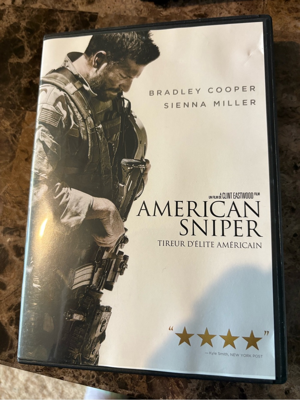 🎬DVD’s 8 for $25 American Sniper DVD - White & Black Cover